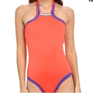 Seafolly One Piece Summer Vibe High Swimsuit